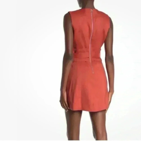 Veronica Beard Sadira Linen and Viscose Sheath Mini Dress Size 10 - Picture 2 of 11